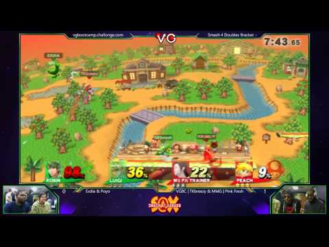 S@X Monthly - Exdia & Poyo Vs. VGBC  TKbreezy & MMG | Pink Fresh - SSB4 Doubles - Smash 4