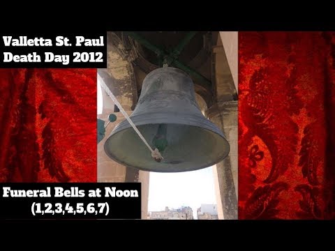 Libra f'12:00pm (2012 - 1,2,3,4,5,6,7) - Valletta San Pawl - Jum L-Erwieħ Kollha - 7 Qniepen