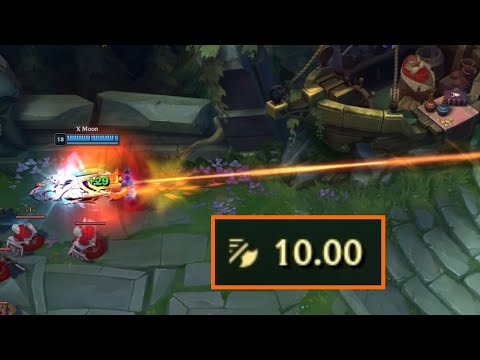 How does Senna look like at 10.00 Attack Speed?