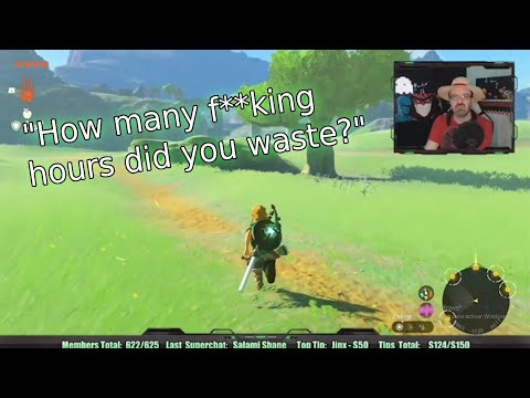 40 Year Old Streamer Is Bitter About People Being Creative in New Zelda Game