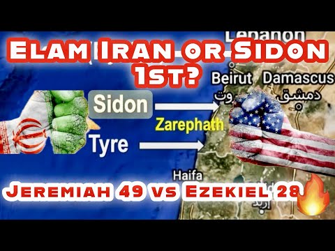 Iran Elam Judgment or Hezbollah Sidon 1st? Jeremiah 49 vs Ezekiel 28 – 2026 War Signs Explode
