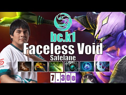 Faceless Void Safelane | bc.k1 | BEAST MODE CHRONOSPHERE 15 KILLS | 7.30e Gameplay Highlights