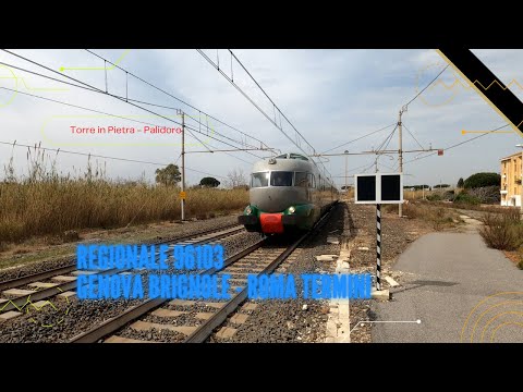 Historical Train 96103 Genoa Brignole - Rome Termini