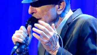 Leonard Cohen. Feels So Good/Got A Little Secret-Toronto, Canada.  4th December 2012