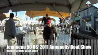 preview picture of video 'Jeanneau 50 DS Sun Odyssey Sailboat Tour/ABK Video'