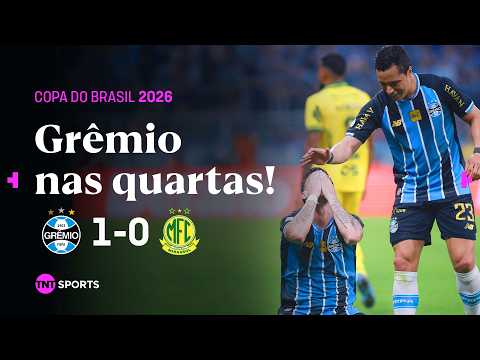 CLASSIFICAÇÃO COM POLÊMICA? GRÊMIO FAZ DE FALTA E MIRASSOL TEM GOL ANULADO | GRÊMIO 1X0 MIRASSOL