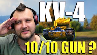 KV-4: The Surprising Heavy Tank with Great Gun Handling!