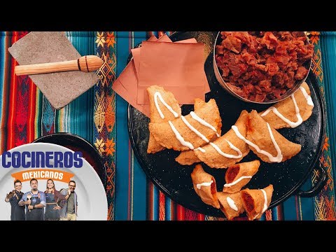 Receta: Quesadillas de chicharrón | Cocineros Mexicanos