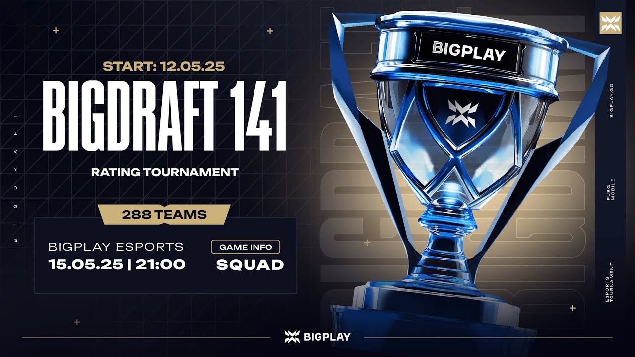 FINAL BIGDRAFT #141 | ФИНАЛ ТУРНИРА PUBG MOBILE! ПРЯМАЯ ТРАНСЛЯЦИЯ ПУБГ МОБАЙЛ! ТУРНИР ПАБГ МОБАЙЛ!