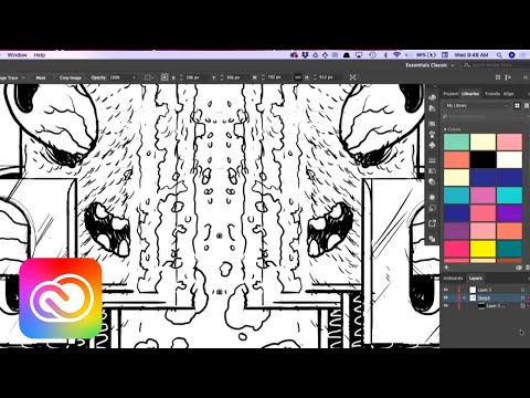 Live Illustration with Logan Faerber - 2 of 3 | Adobe Creative Cloud