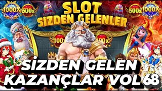 SLOT OYUNLARI 💰 SLOT SİZDEN GELENLER VOL 68 💰 TARİHİ REKOR KAZANÇ MAX 