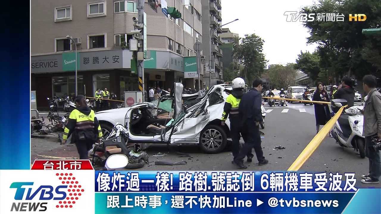 轎車彈飛空中翻轉！　駕駛頭重創送醫不治