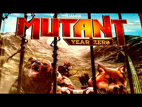 UN-BOXING Mutant Year Zero: ‘GENLAB ALPHA’ RPG Stand Alone Expansion Rocket Raccoonish