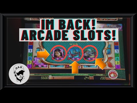 I'm Back! VLOG Video & Arcade Slots - FOBT UK SLOTS - Part 1