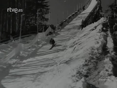 1951 Ski Flying Week at Heini-Klopfer-Skiflugschanze in Oberstdorf, Germany