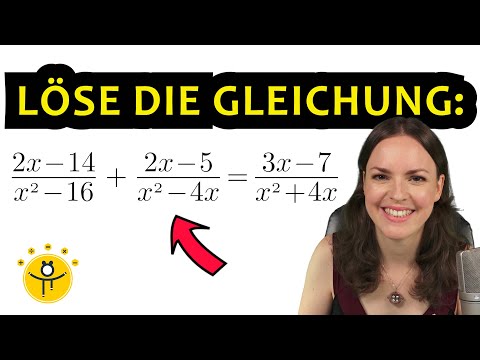 BRUCHGLEICHUNGEN mit pq Formel lösen – Bruchgleichung umstellen, quadratische Gleichung