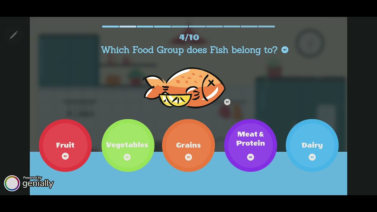 Powered by GENIALLY 2 (5 group of food)