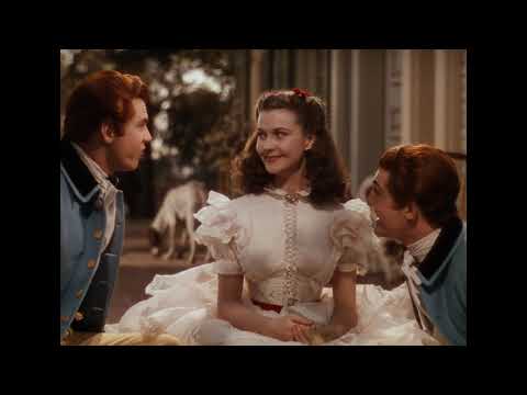 Scarlett O'Hara entertaining the Tarleton twins | Gone with the Wind