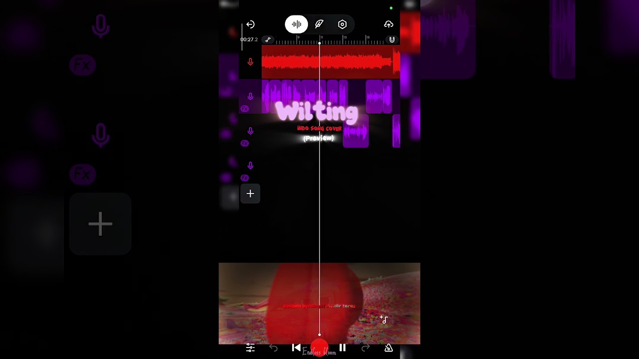 INDO COVER Preview] | Wilting (Layu) - Bassie Song | #dandysworldroblox #bassie #coversong