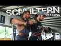 Schulter Training im Bodybuilding Gym / Mehr Muskeln !