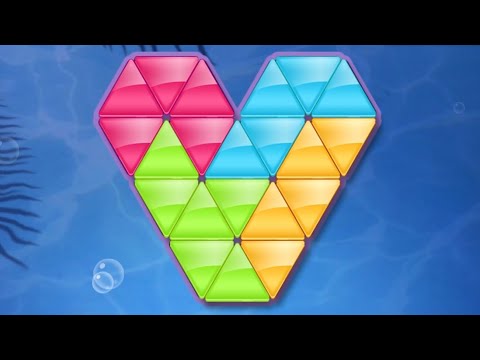 Block Triangle puzzle Tangram - All Levels Gameplay Android, iOS - YouTube