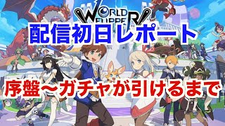 【ワールドフリッパー】ドットのピンボールが面白い！配信初日にやってみた！【ワーフリ】