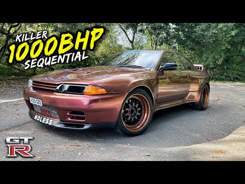 THIS 1000HP *SEQUENTIAL GEAR'D* R32 GTR IS BALLISTICALLY FAST