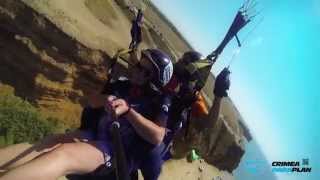 preview picture of video 'Kacha (Крым) Fly paragliding (Tandem) crimea-paraplan.com'