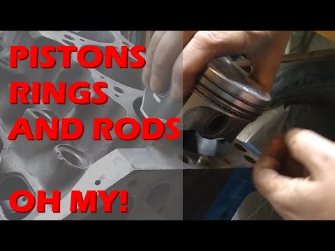 Installing the Pistons and Connecting Rods - Mopar 5.9L Magnum Daily Driver Engine Part 6