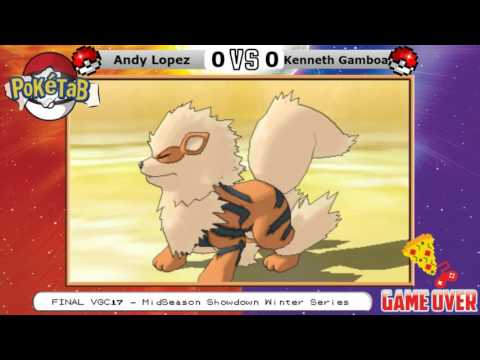Andy Lopez vs Kenneth Gamboa - FINAL MidSeason Showdown VGC17 Winter Series