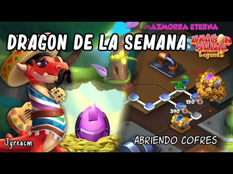 Dragon Tololoche Eclosión del Dragon de la Semana y Mazmorra Eterna - Dragon Mania Legends