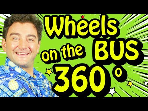 360 video wheels on the bus 360 videos for kids