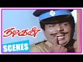 Nadigan Tamil Movie Scenes Goundamani Blackmail Sathyaraj Kushboo Saved From Goon By Sathyaraj