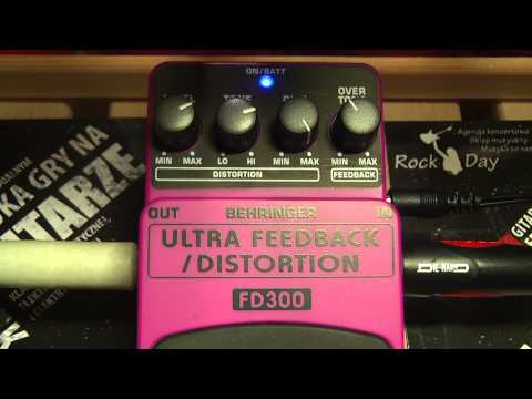 FD300 Ultra Feedback/ Distortion by Behringer | RockBoard