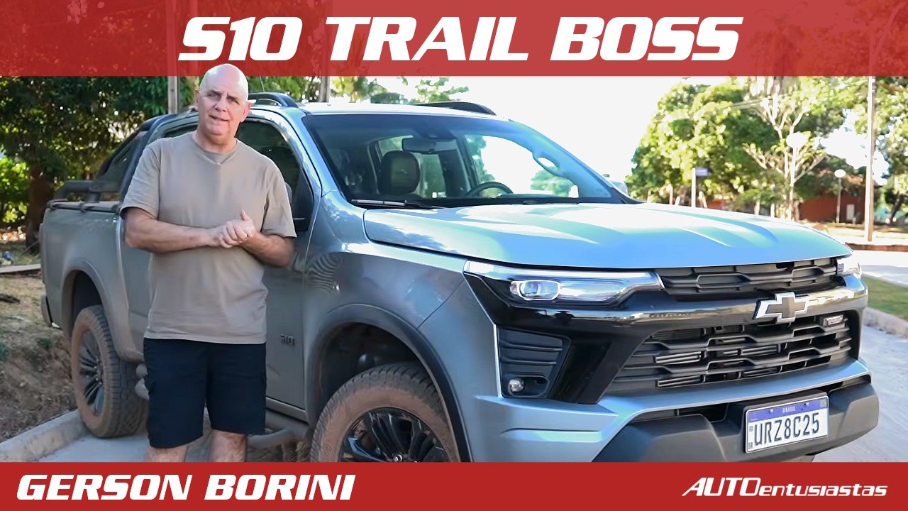 Nova CHEVROLET S10 TRAIL BOSS com GERSON BORINI