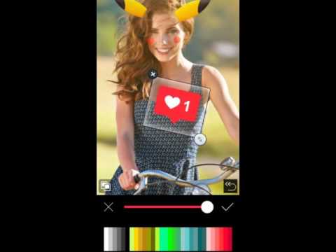 SnapPic Camera with Stickers Video