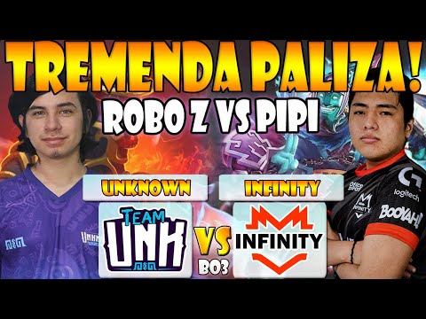 UNKNOWN VS INFINITY BO3[GAME 2]SEMIFINAL -PAKAZS VS BERNA -THE INTERNATIONAL 10:SA- DOTA 2 PRO
