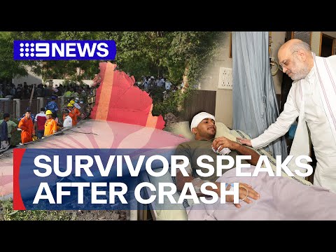Seat 11A miracle as sole survivor speaks for the first time | 9 News Australia