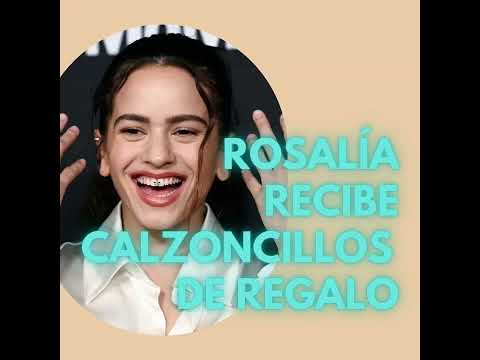 🩲🤣 Rosalía recibe... ¡calzoncillos!!!