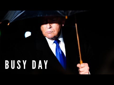 A boring day turns crazy at the White House