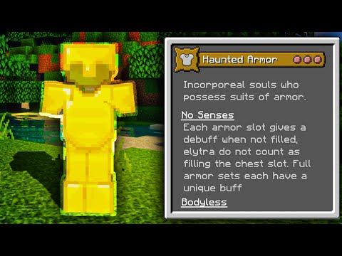 Krzair - Minecraft Origins Mod: Haunted Armor (Custom Origin)