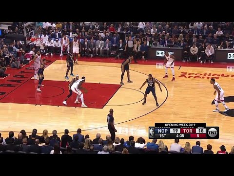 Pascal Siakam Full Play 10/22/19 New Orleans Pelicans vs Toronto Raptors | Smart Highlights