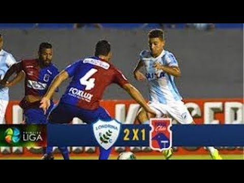LONDRINA 2X1 PARANÁ 2 GOLS DE PAULO RANGEL - PRIMEIRA LIGA 2017
