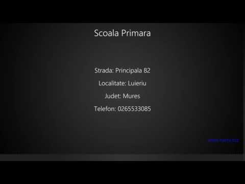 Scoala Primara Luieriu