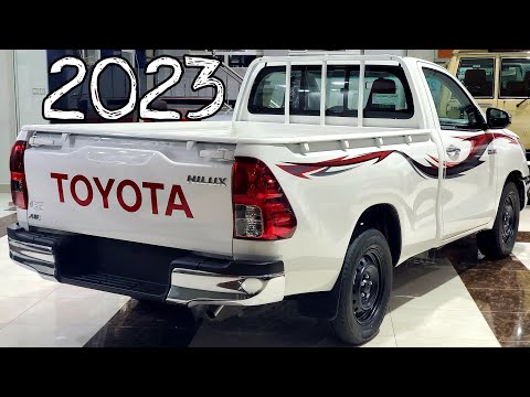 Just arrived 😍 2023 Toyota Hilux single cab pick-up truck “ with price “