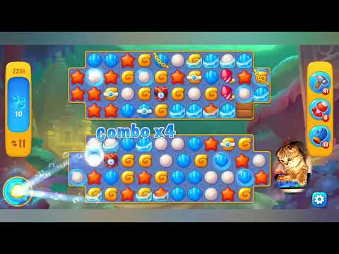 Fishdom 2022, no Boosters,  2251  level  -  прохождение без бустеров,  2251  уровень.