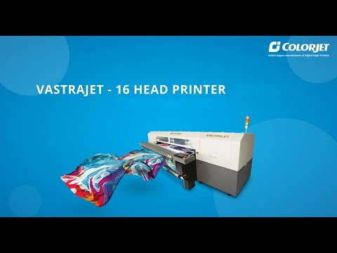 Colorjet Vastrajet High Speed Direct to Fabric Printer KM 1024i