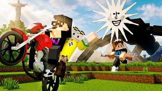 Sobrevivi 100 Dias no Minecraft, mas SÓ TEM MOD ERRADO AQUI - O FILME