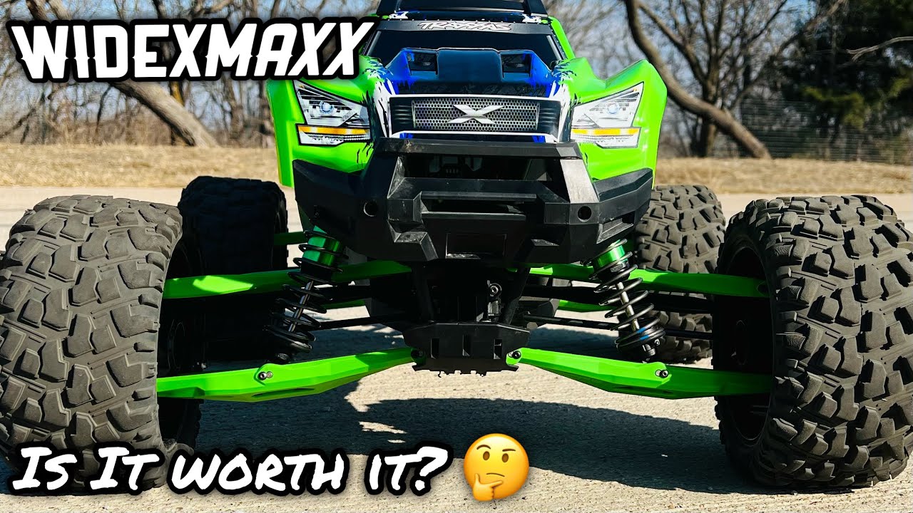 Xmaxx wide kit first test run!