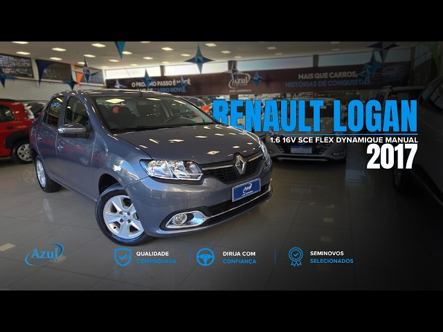 Vídeo RENAULT LOGAN 1.6 16V SCE FLEX DYNAMIQUE 4P MANUAL
